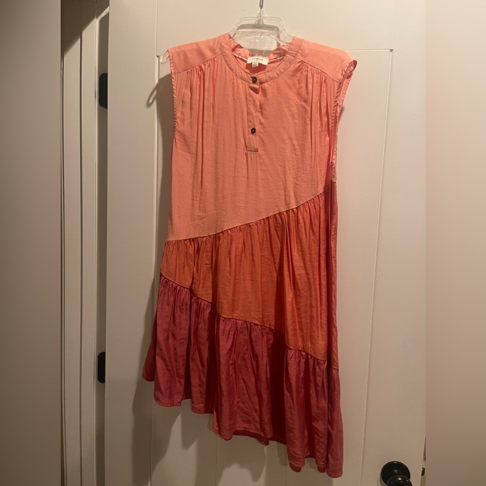Umgee Asymmetrical hem dress
